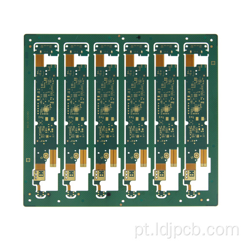 OEM PCB 4LAYERS RIGID FLEXIBLE IMPRIDA Placa de circuito